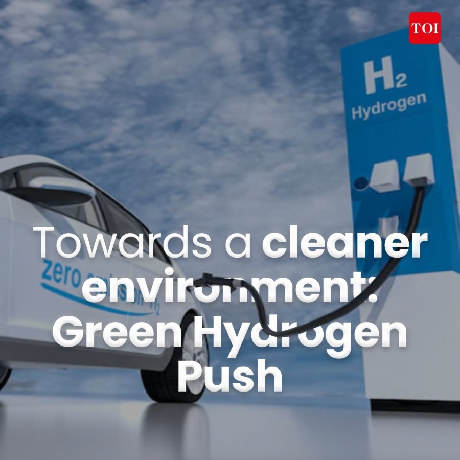 Towards a Cleaner Environment: Green Hydrogen Push